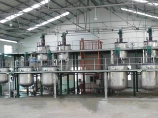 Hot Melt Adhesive Mixing Plant