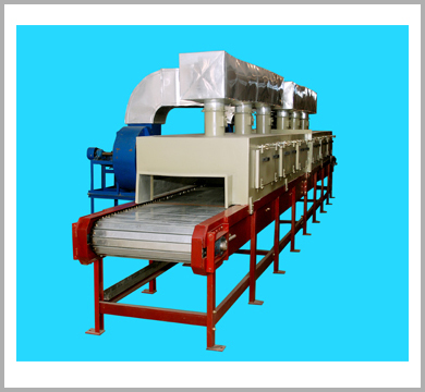 IR heating of Foundary Sand Moulds